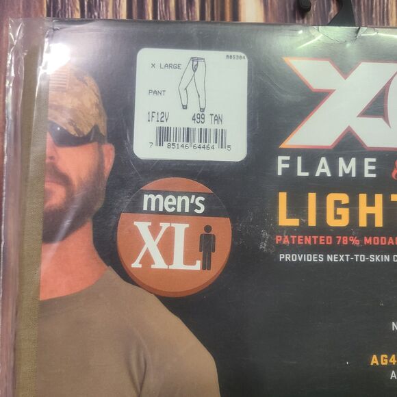 XGO Flame Retardant Pants Mens XL Phase 1 Lightweight Tan 1F12V-499 Made In USA - Picture 4 of 7